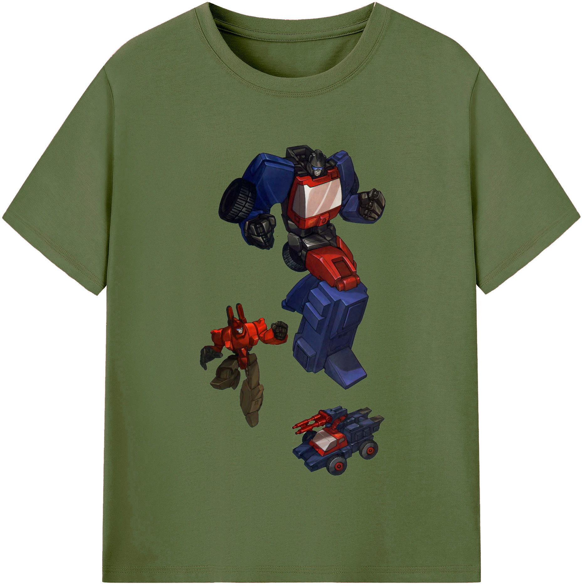 （画像用）  綿100％半袖Tシャツ（フロントプリント）